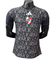 2026-27 Mens River Plate Black  Player Version Soccer Jersey