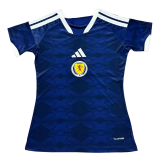 2026-27  Women  Scotland Home blue Fans Soccer Jersey
