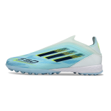 Adidas  F50 Elite Laceless light blue Soccer Shoes
