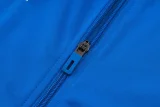 2025-26 Mens Real Madrid  Lake blue Jacket Tracksuit #A2575