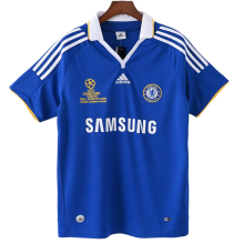 2007-2008  Chelsea Home Retro Soccer Jersey (带决赛字)