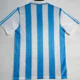 1994 Argentina Home Retro Soccer Jersey