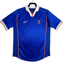 1998 Netherlands Away Retro Soccer Jersey