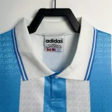 1994 Argentina Home Retro Soccer Jersey