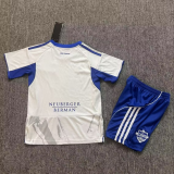2025-26 Kids Como away white Soccer Jersey