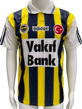 1996-1997 Fenerbahce Home Retro Soccer Jersey