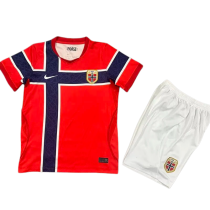 2026-27  Kids  Norway home Red  Soccer Jersey