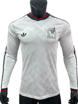2026-27  Mens Mexico away white Player version long sleeve soccer jersey
