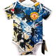 2025-26 Manchester United Blue Baby Infant Crawl Suit