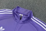 2026-27  Real Madrid Purple Jacket Tracksuit