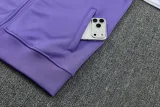 2026-27  Real Madrid Purple Jacket Tracksuit
