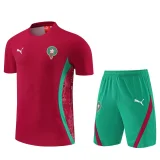 2025-26 Morocco Red Training Short Suit
