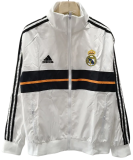 2013-2014  Real Madrid White Retro Windbreaker