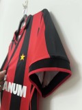 1990-91 Mens  Retro AC milan home Jersey