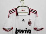 Retro  AC milan away Jersey Mens 0910