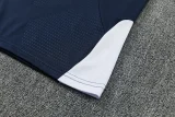 2026-27  Real Madrid Royal blue Half Pull Tracksuit