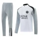 2026-27 Mens PSG White Gray Half Pull Tracksuit