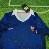 2026-27 Kids  France home Soccer Jersey
