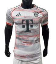2025-26 Mens Bayern Munich Away Authentic Player soccer Jersey
