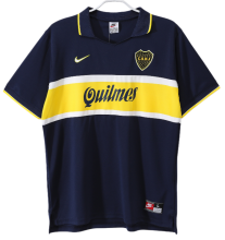 1996/97 Boca Juniors Retro Home soccer Jersey
