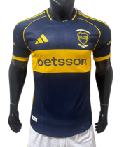 Player version Boca Juniors home soccer Jersey 2526