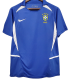 2002 Brazil Away Retro Soccer Jersey
