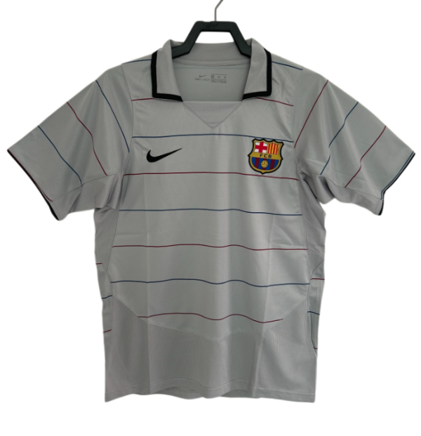 Retro  Barcelona away Jersey Mens 2003/04