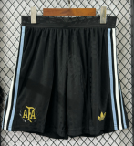 2025-26  Argentina black Player Version Shorts Pants
