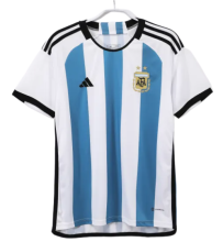 2022 Argentina  Retro home soccer  Jersey
