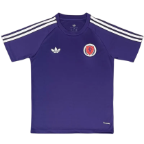 2025-26 Scotland Casual Edition Purple Soccer Jersey