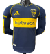 Player version Boca Juniors home long sleeve soccer Jersey 2526
