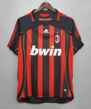 2006-2007  AC Milan Home Retro soccer Jersey
