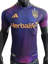 2025-26 Mens LA Galaxy  away Player Soccer Jersey