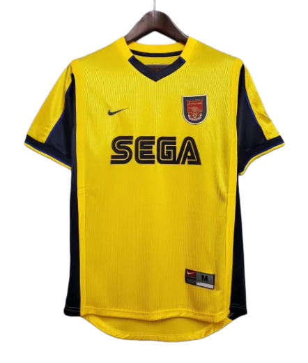 1988 Mens Arsenal Away Retro soccer Jersey