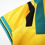 Retro  Mens Bayern Munich  away yellow  Jersey 9395