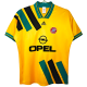 Retro  Mens Bayern Munich  away yellow  Jersey 9395