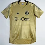 Retro Mens Bayern Munich away yellow Jersey 2003-04