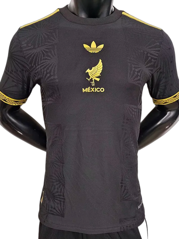 2025-26 Mexico Gold Cup Black Player Version Soccer Jersey