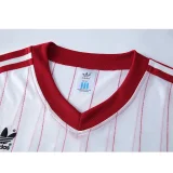 Mens Rotro Poland home white soccer jersey 1982