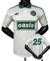2025-26 Mens Oasis white  Player version #25 soccer jersey