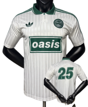 2025-26 Mens Oasis white  Player version #25 soccer jersey