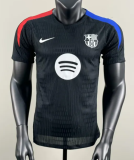 2025-26 Mens Barcelona black Player version soccer Jersey