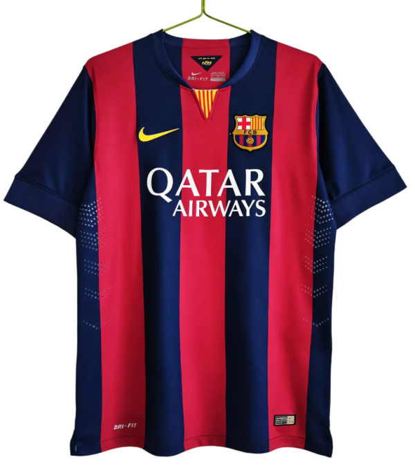 Mens Jersey Barcelona   home  Retro 2014-2015
