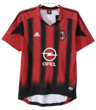 2004-2005 Mens AC Milan Retro Home soccer Jersey