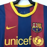 2010-2011  Barcelona Home Retro Soccer Jersey