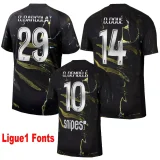 2025-26 PSG Jordan Night Edition Long Sleeve Player Version Soccer Jersey