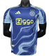 2025-26 Mens Ajax  away blue Player version soccer Jersey