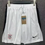 2025-26 Mens Corinthians  away white Shorts Pants