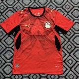 2026-27  Mens Egypt  home Red soccer Jersey