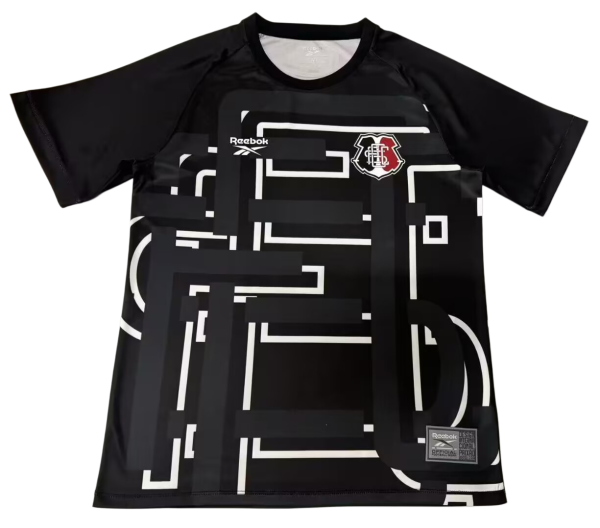 2026-27 Mens  Santa Cruz Black soccer jersey
